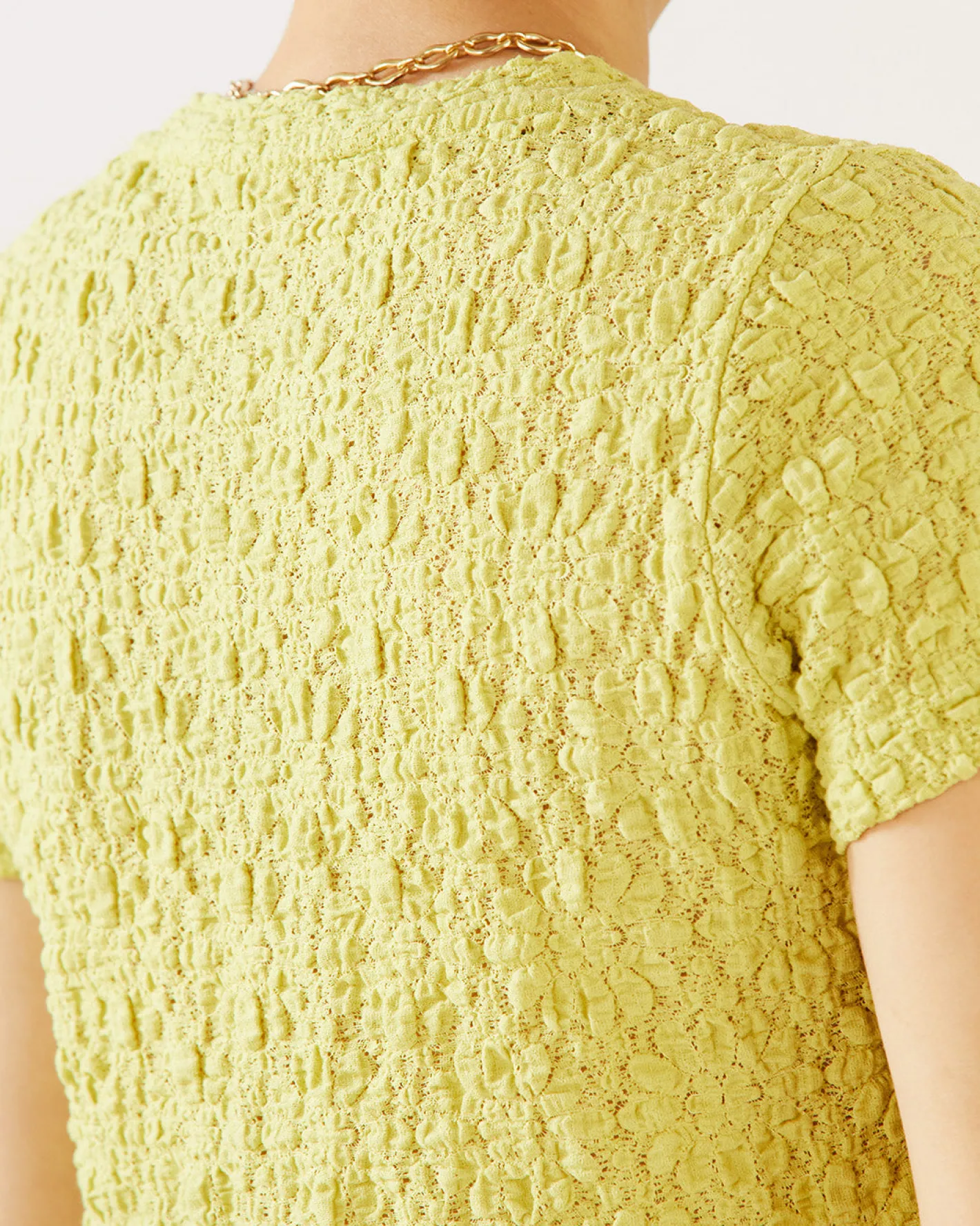 New Adina T-shirt Lace Floral Lime T-Shirts & Tanks | Clothing
