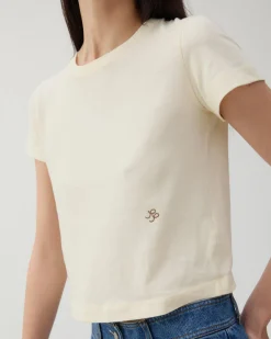 New Adina T-Shirt Organic Cotton Jersey Butter T-Shirts & Tanks | Clothing