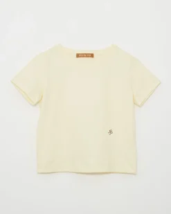 New Adina T-Shirt Organic Cotton Jersey Butter T-Shirts & Tanks | Clothing
