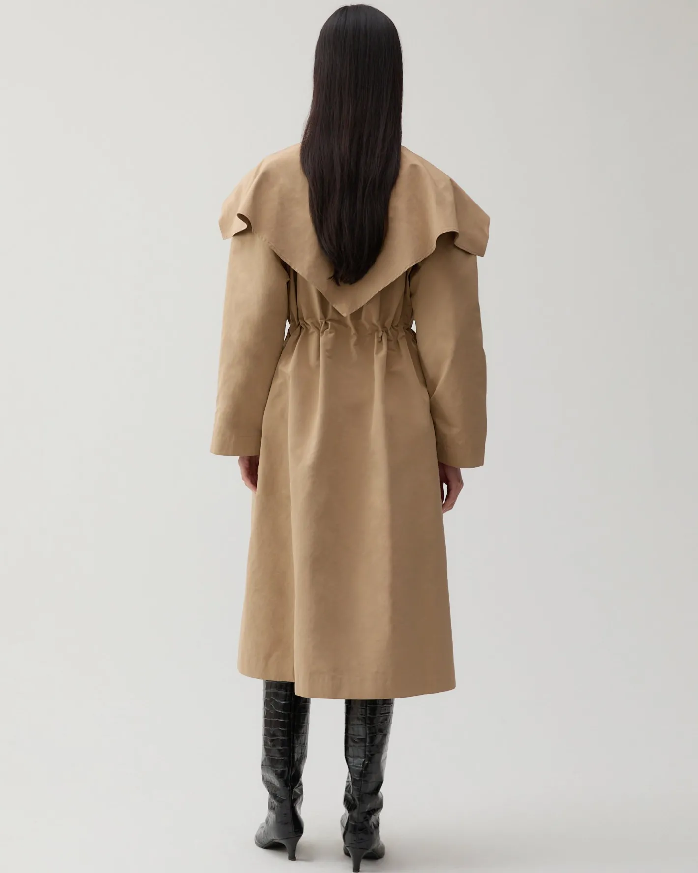Discount Alana Trenchcoat Taffeta Sand Trenches | Trenches