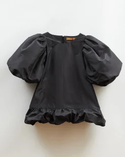 Online Alara Blouse Recycled Blend Taffeta Navy Shirts & Blouses | Clothing