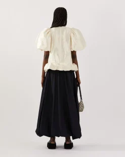 New Alara Blouse Taffeta Cream Shirts & Blouses | Clothing