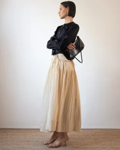 Hot Anika Skirt Viscose Blend Sand Skirts | Clothing