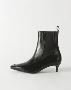 Clearance Ankle Boot Leather Nero Boots