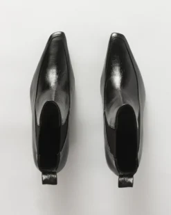 Clearance Ankle Boot Leather Nero Boots
