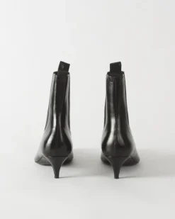 Clearance Ankle Boot Leather Nero Boots