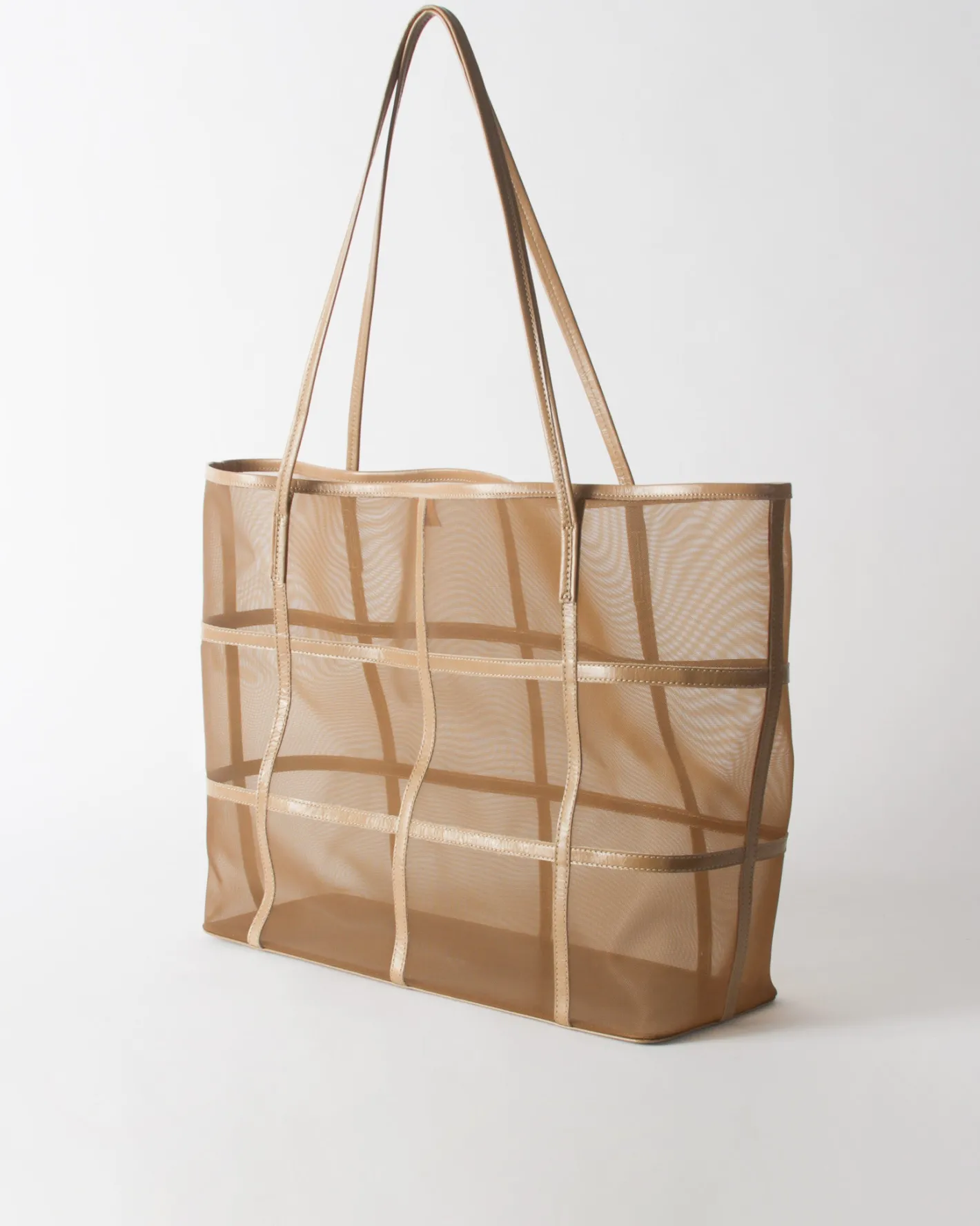 Discount Ariah Tote Mesh + Leather Cappuccino Everyday