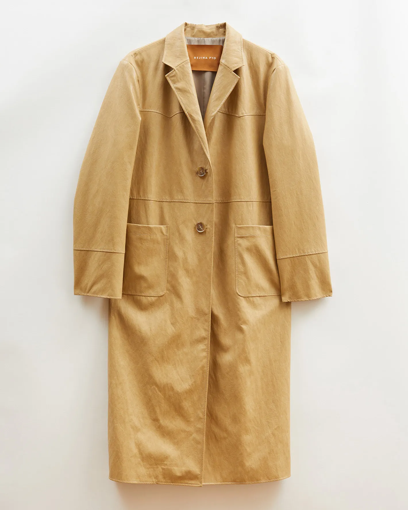 Best Atlas Coat Faux Leather Beige Coats | Coats
