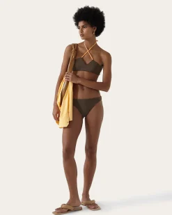 Fashion Ava Bikini Brief Chocolate Swimwear