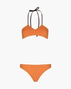 Best Ava Bikini Brief Orange Swimwear