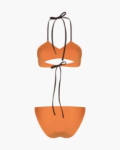 Best Ava Bikini Brief Orange Swimwear