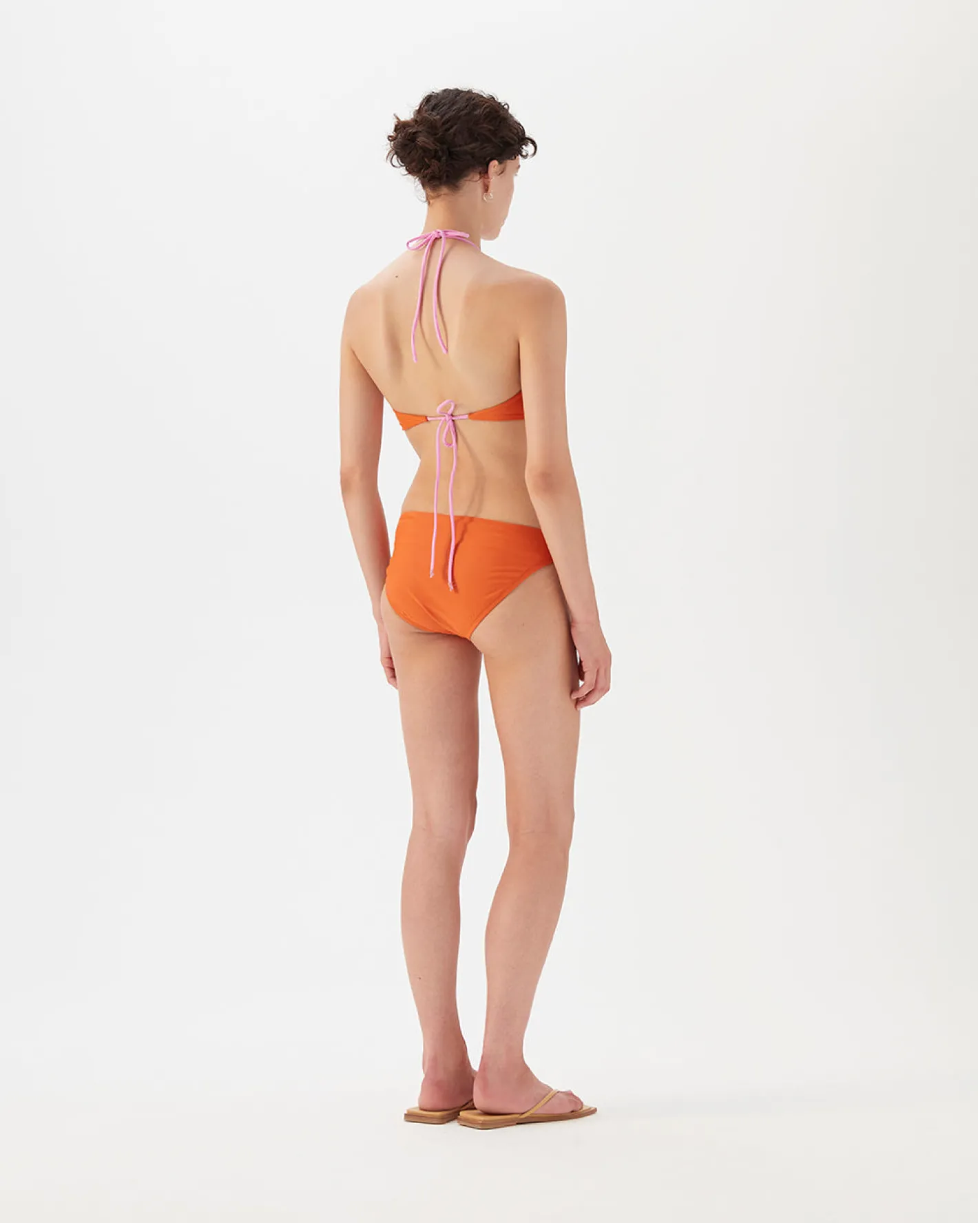 Fashion Ava Bikini Brief Recycled Nylon Paprika Swimwear
