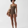 Sale Ava One-piece Chocolate Swimwear