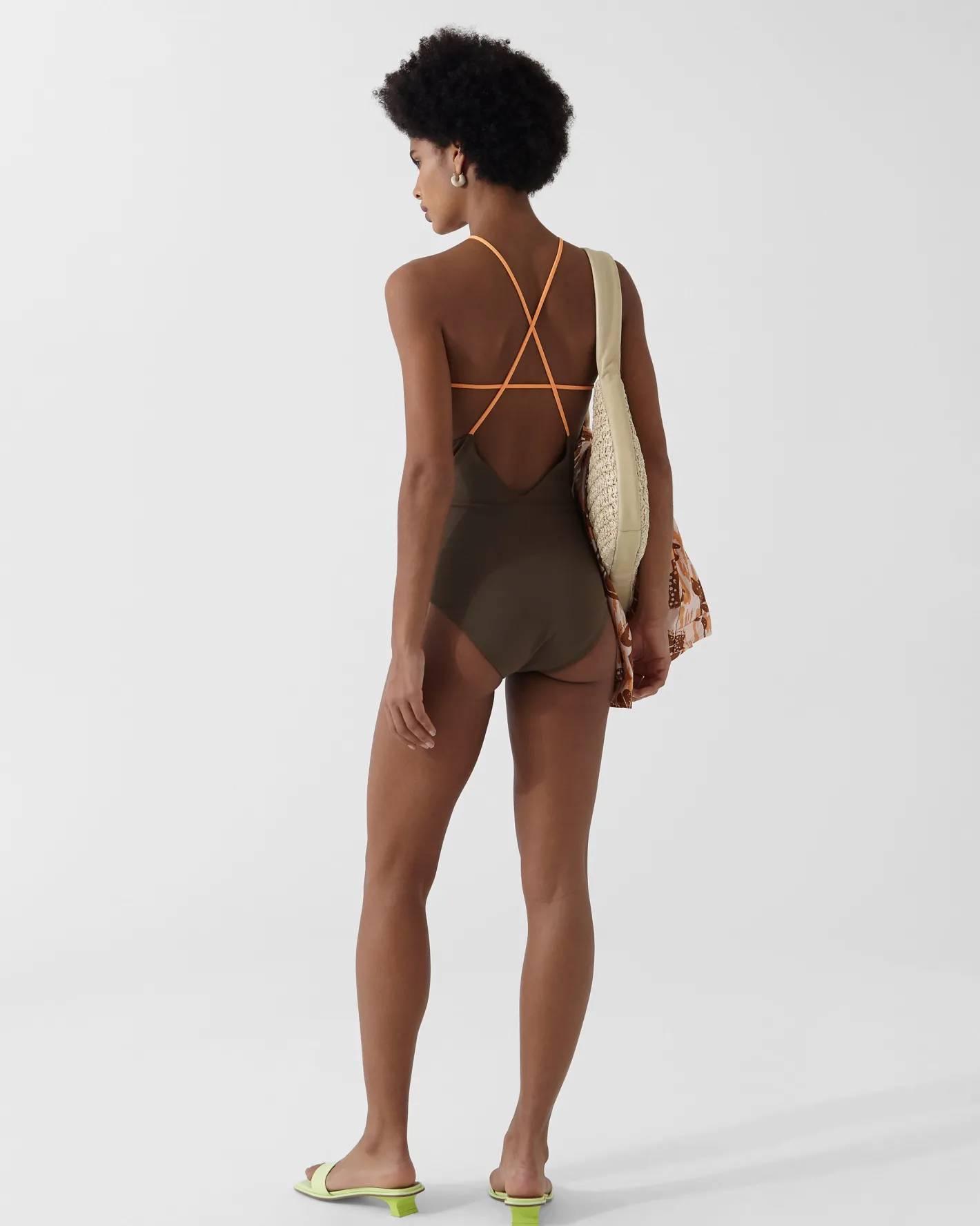 Sale Ava One-piece Chocolate Swimwear