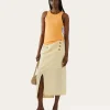 Discount Bailey Tank Cotton Blend Jersey Orange T-Shirts & Tanks | Clothing