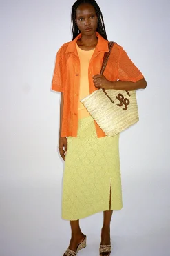Discount Bailey Tank Cotton Blend Jersey Orange T-Shirts & Tanks | Clothing