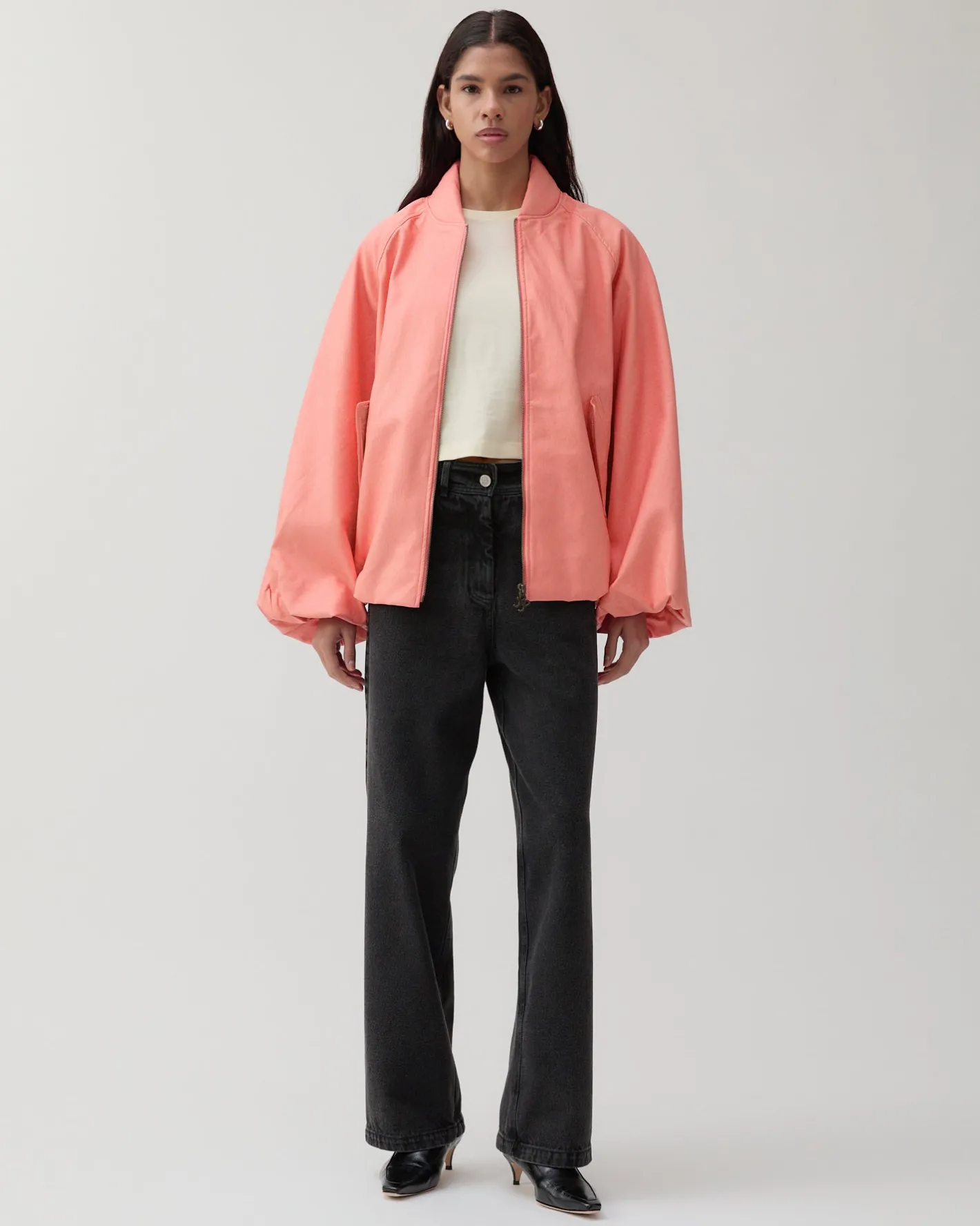 New Becca Jacket Faux Leather Pink Jackets | Jackets
