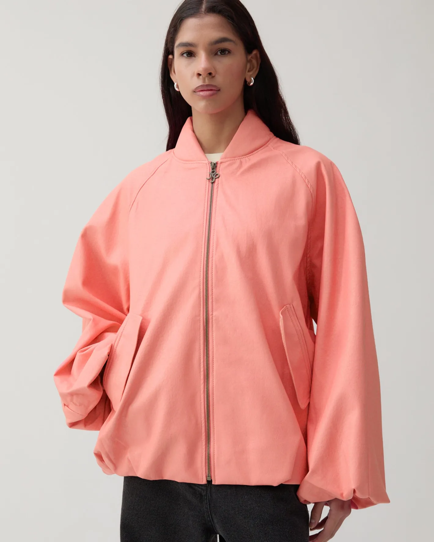 New Becca Jacket Faux Leather Pink Jackets | Jackets