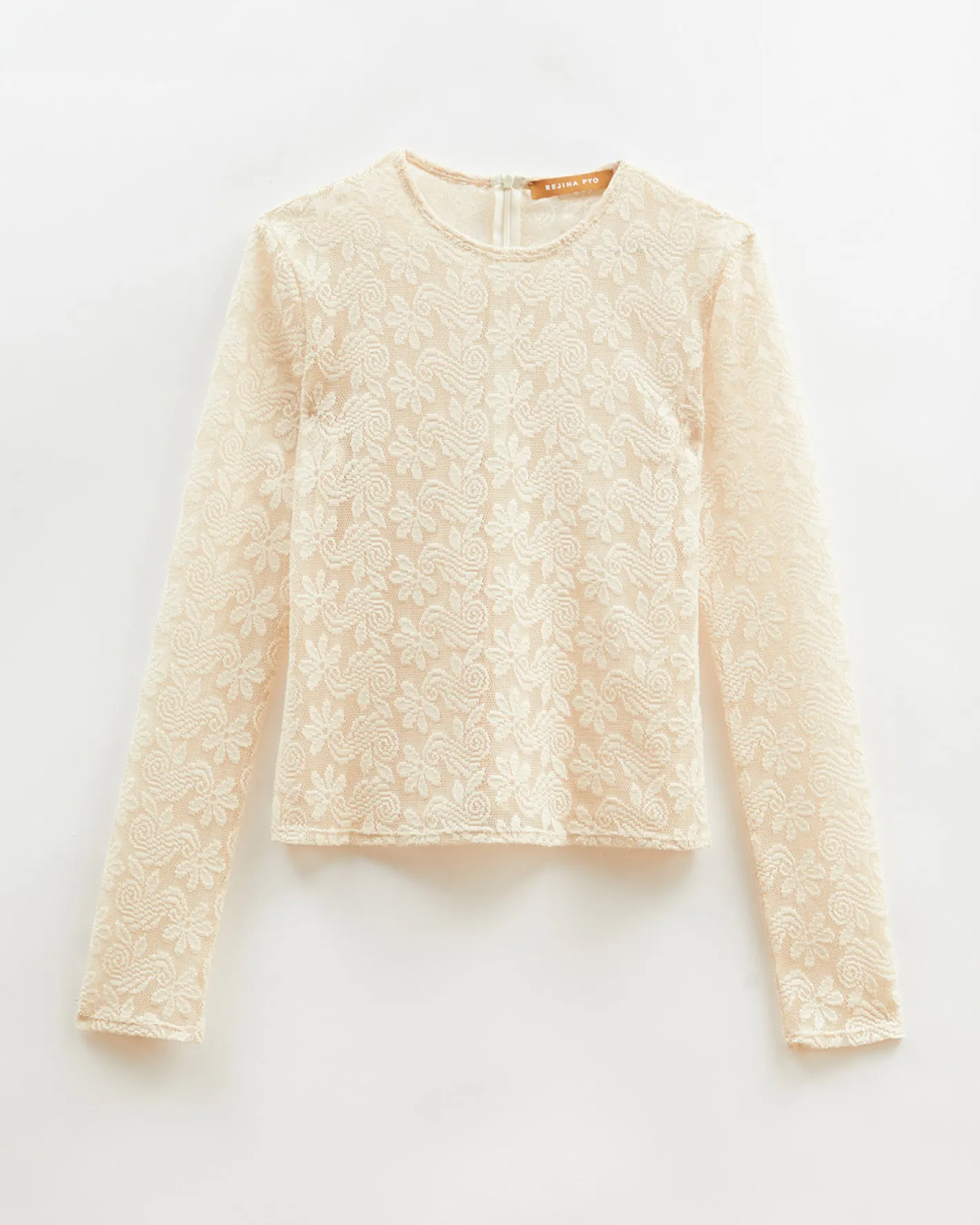 Outlet Bibi Top Floral Lace Cream T-Shirts & Tanks | Clothing