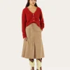 Sale Boone Skirt Alpaca Wool Blend Speckle Skirts | Tailoring