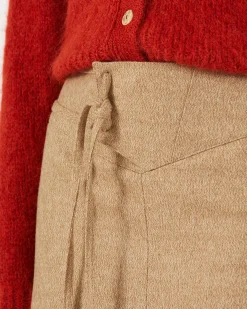 Sale Boone Skirt Alpaca Wool Blend Speckle Skirts | Tailoring