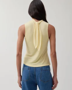 Online Bryn Top Tencel Yellow T-Shirts & Tanks | Clothing