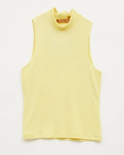 Online Bryn Top Tencel Yellow T-Shirts & Tanks | Clothing