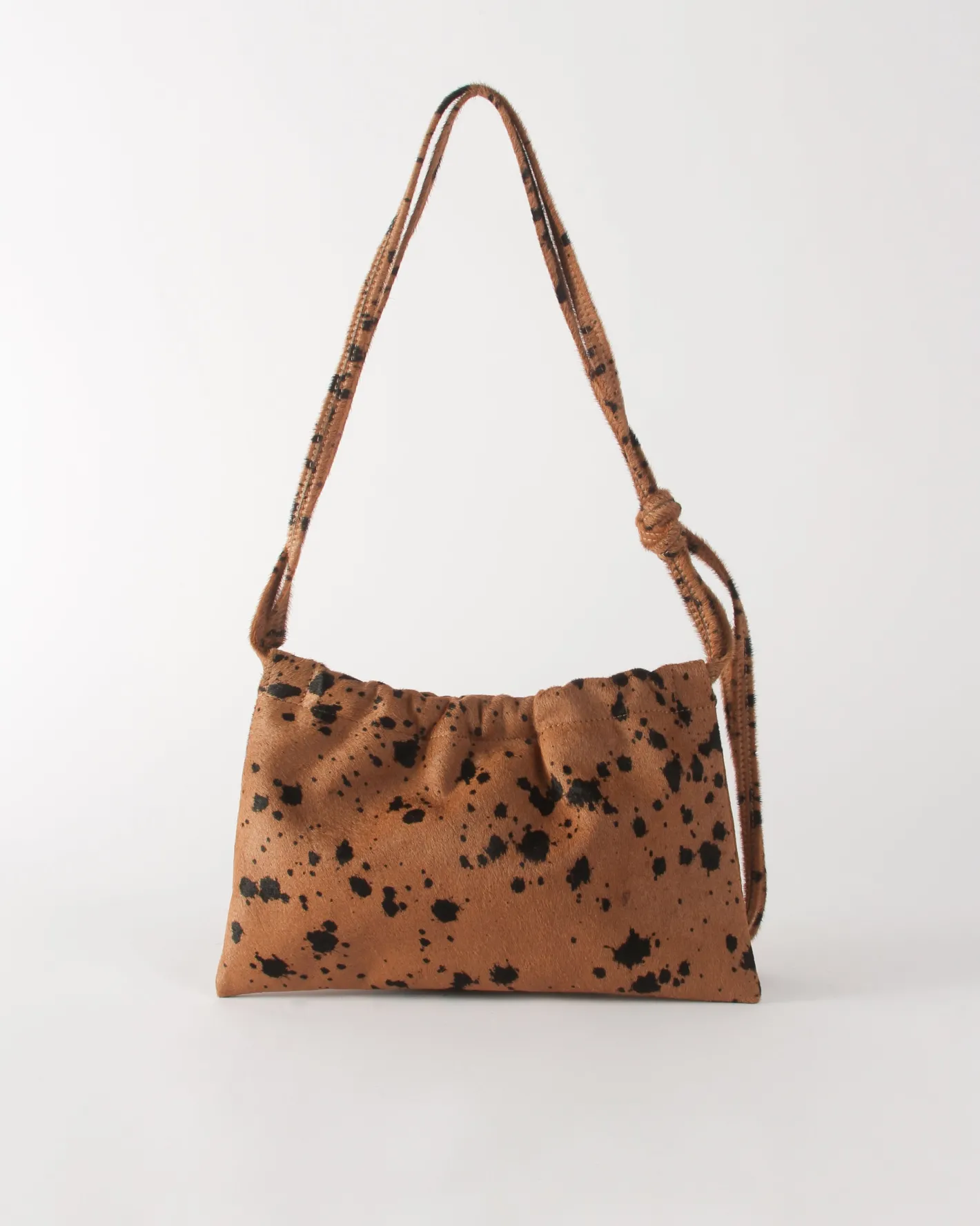 Fashion Camila Bag Leather Pony Brown Everyday