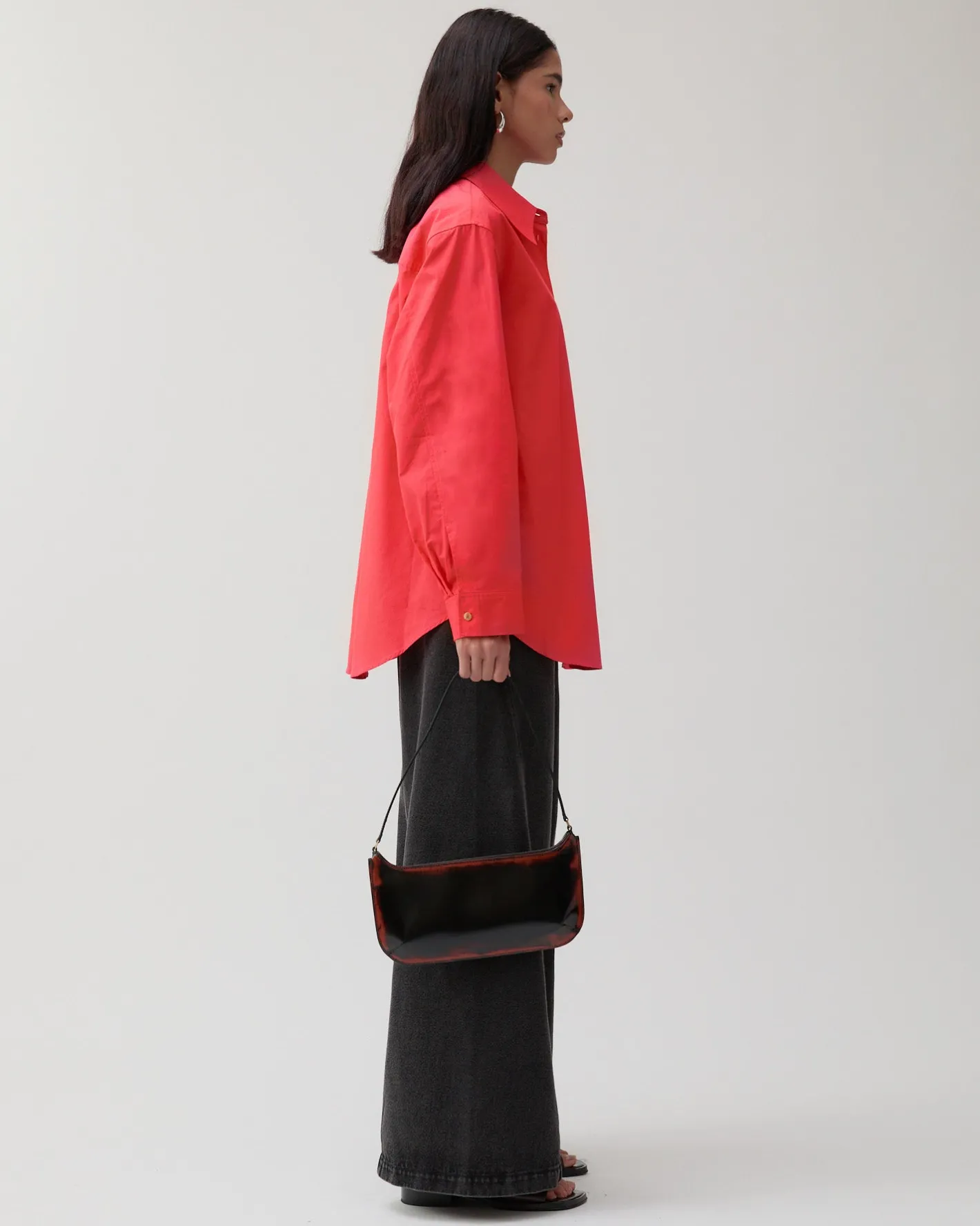 Fashion Caprice Shirt Organic Cotton Red Shirts & Blouses | Clothing