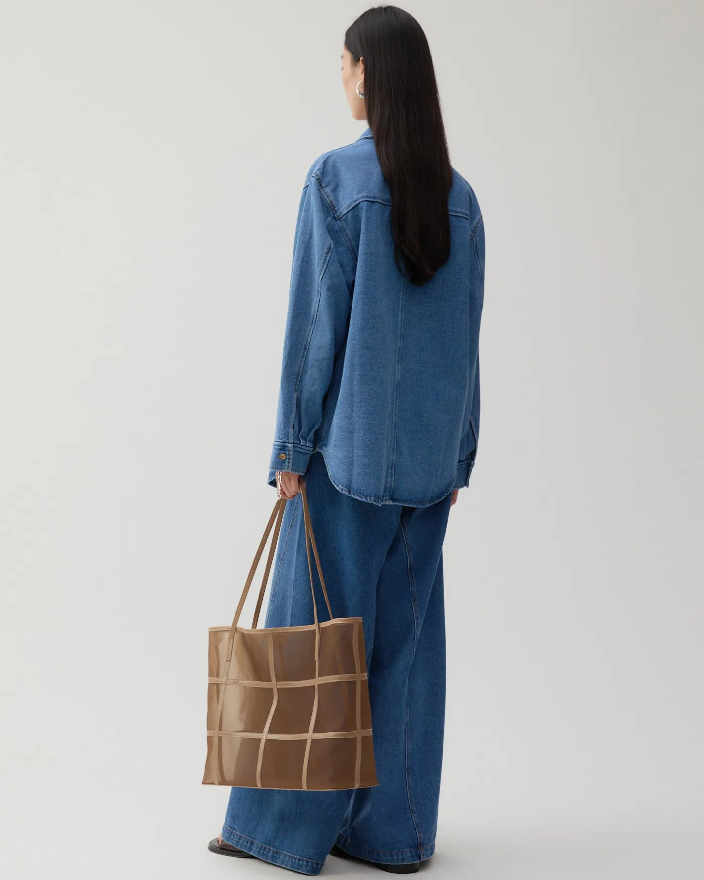 New Caprice Shirt Organic Cotton Denim Indigo Shirts & Blouses | Denim