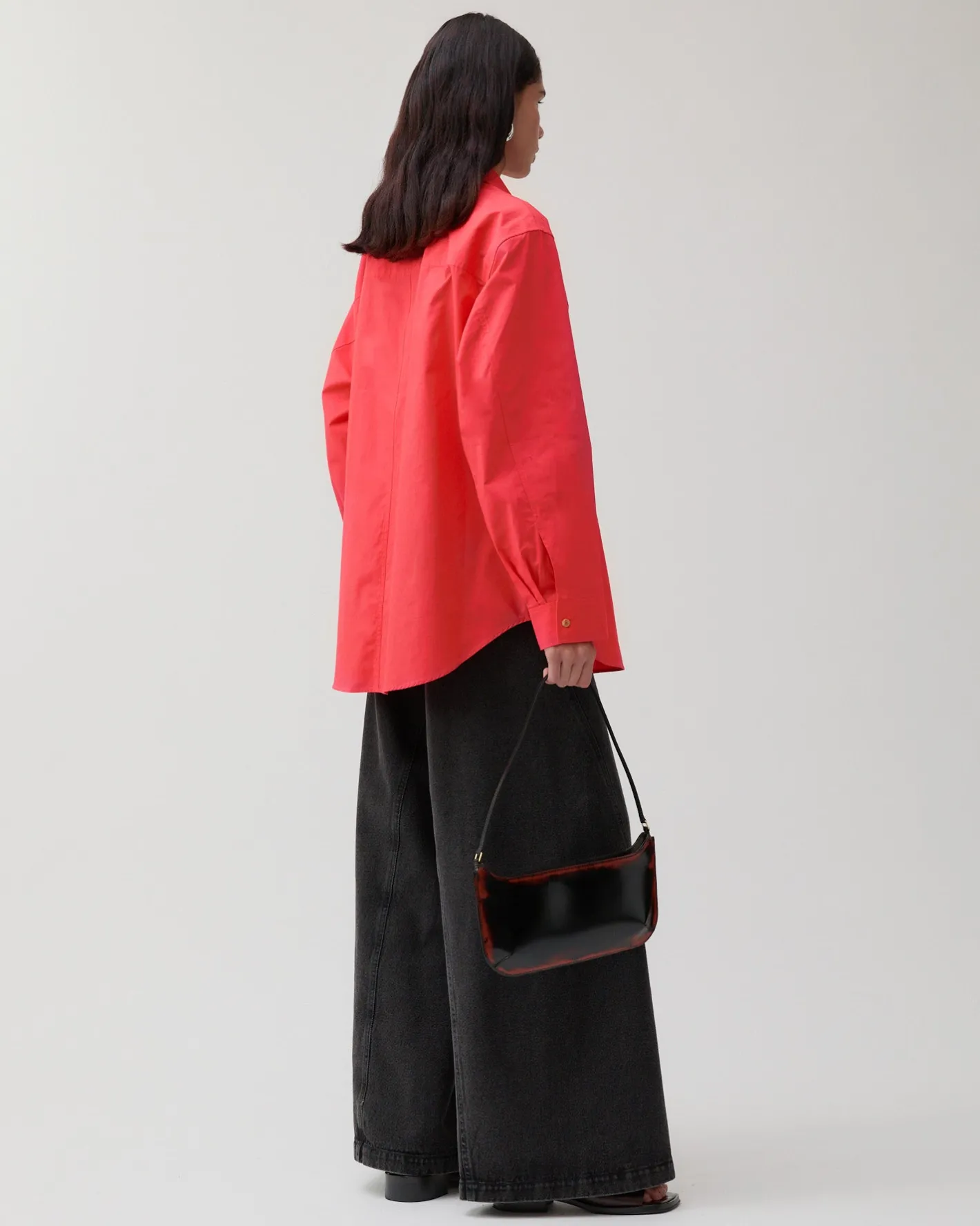Fashion Caprice Shirt Organic Cotton Red Shirts & Blouses | Clothing