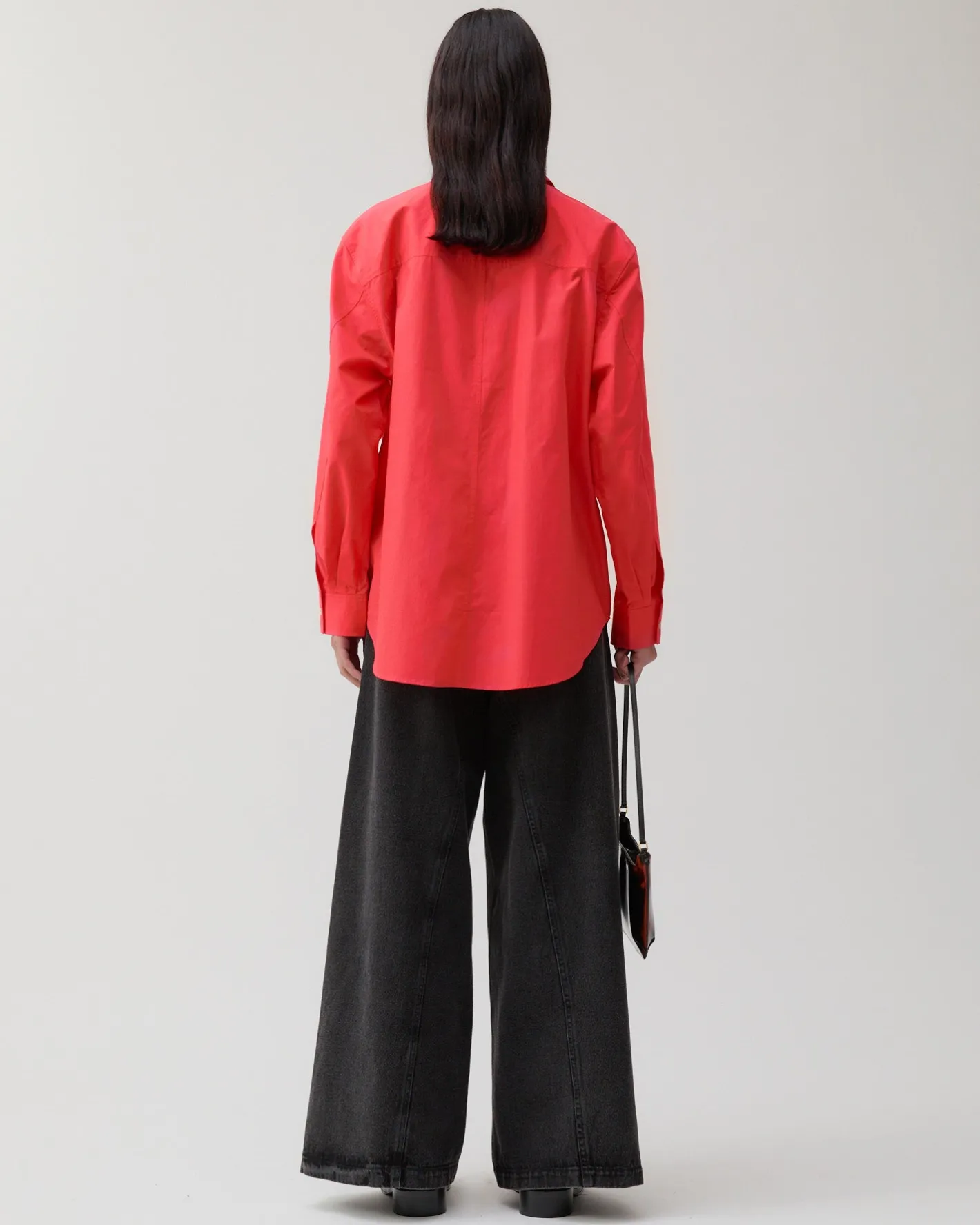Fashion Caprice Shirt Organic Cotton Red Shirts & Blouses | Clothing
