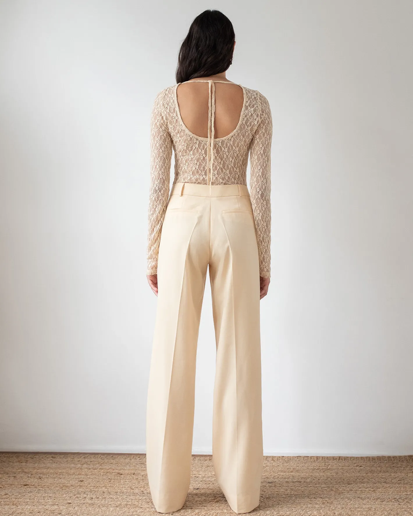 Online Cathy Trouser Wool Blend Suiting Butter Trousers | Tailoring