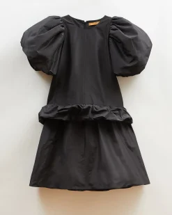 Outlet Daisy Dress Recycled Blend Taffeta Navy Dresses | Clothing
