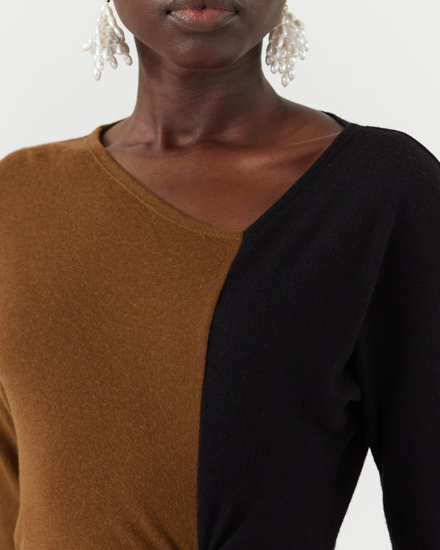 Clearance Dari Dress Wool Jersey Black Dresses