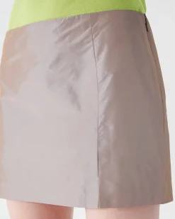 Sale Della Skirt Taffetta Iridescent Skirts | Tailoring