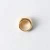 Clearance Dome Ring Gold Vermeil Rings
