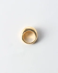 Clearance Dome Ring Gold Vermeil Rings