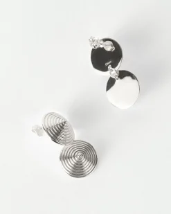Best Double Spin Earrings Silver Plated Earrings