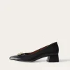 Best Doughnut Pumps Leather Nappa Black Heels
