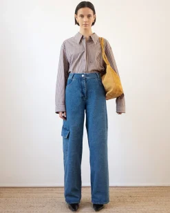 Discount Emery Jeans Organic Cotton Denim Blue Trousers | Denim