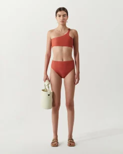 Discount Emilio Brief Recycled Nylon Rust Swimwear