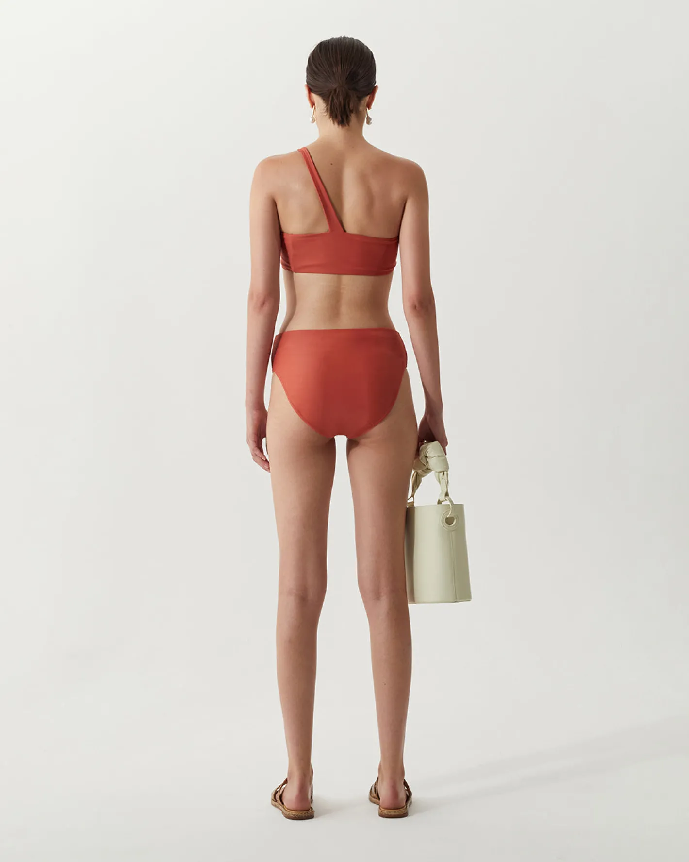 Discount Emilio Brief Recycled Nylon Rust Swimwear