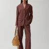 Outlet Enzo Blazer Wool Blend Brown Tailoring