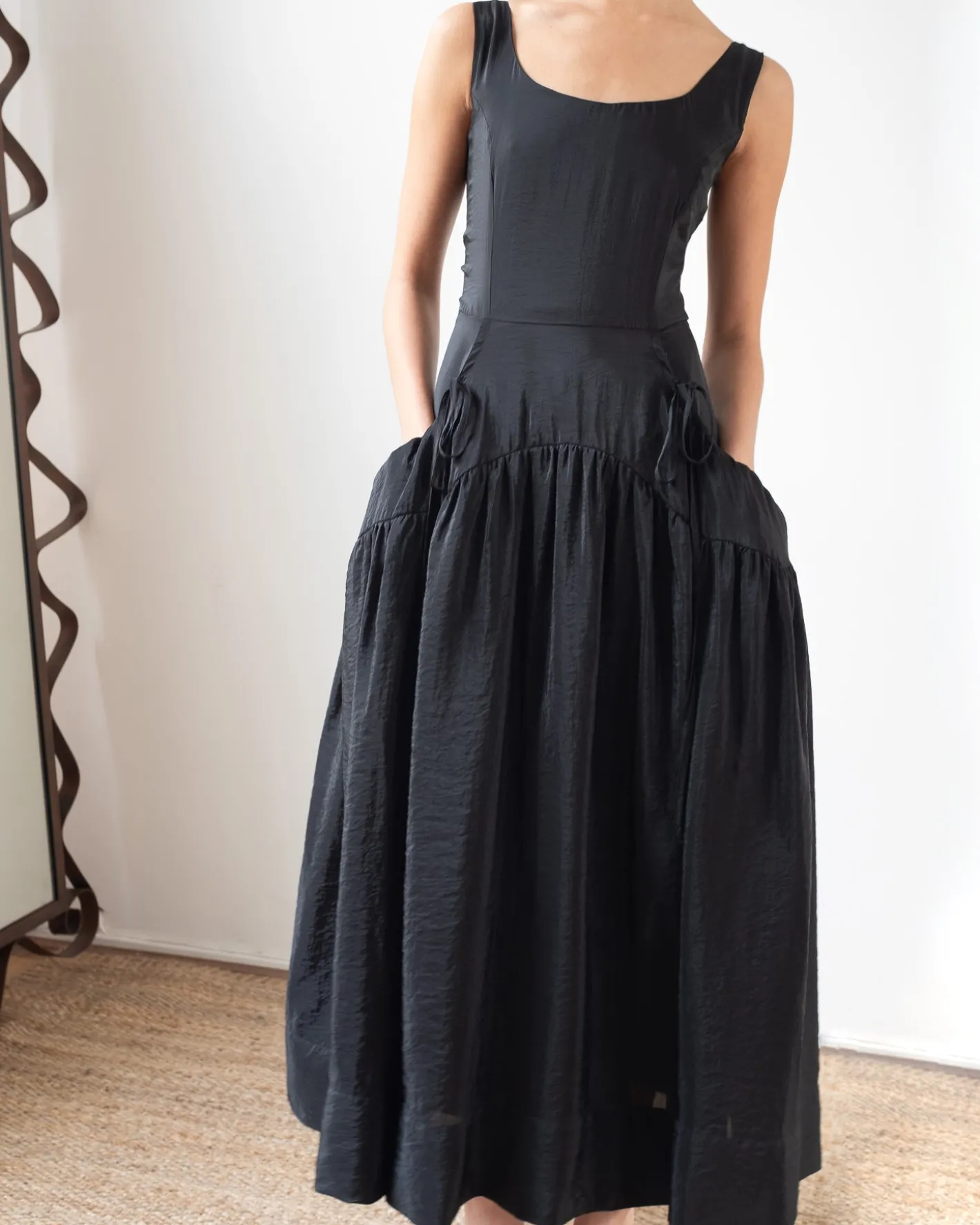 Discount Erica Dress Viscose Blend Black Dresses | Clothing