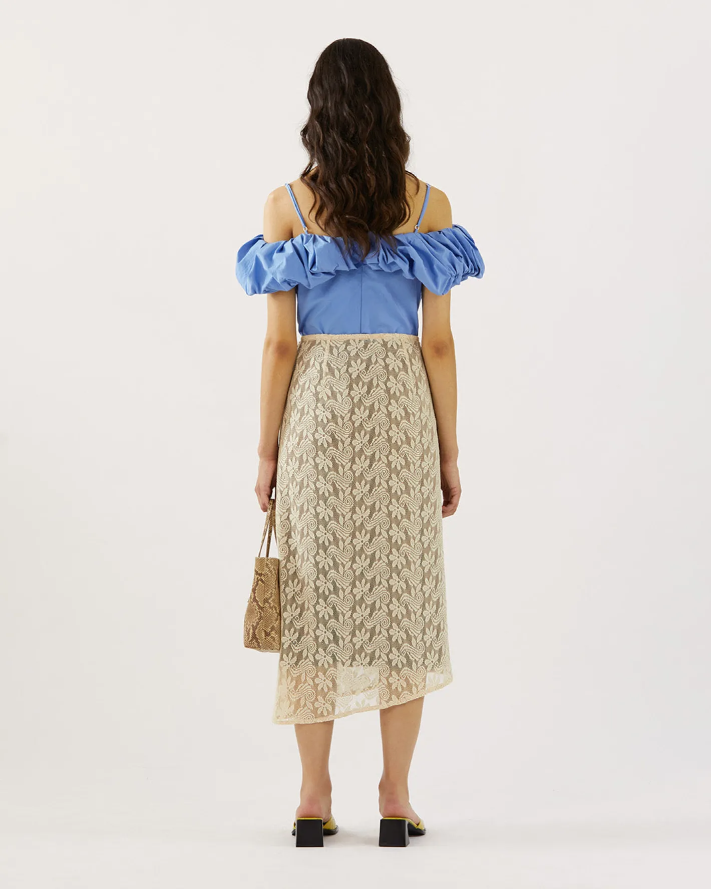 Outlet Eva Skirt Floral Lace Cream Skirts | Clothing