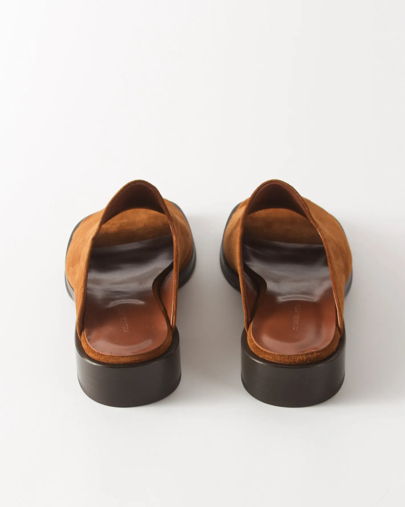 Sale Flat Mule Suede Tan Flats