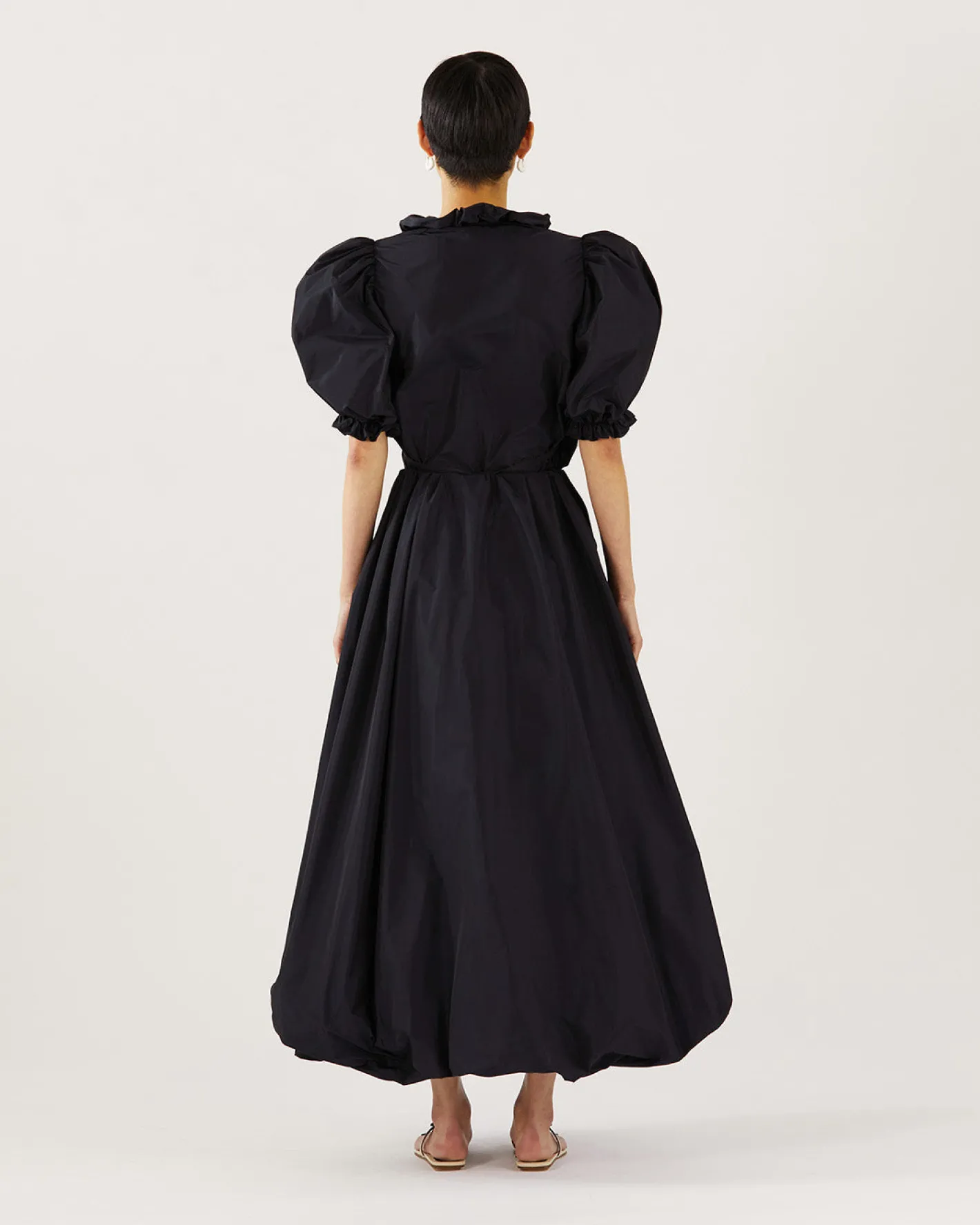 Fashion Flora Skirt Recycled Blend Taffeta Navy Skirts | Clothing