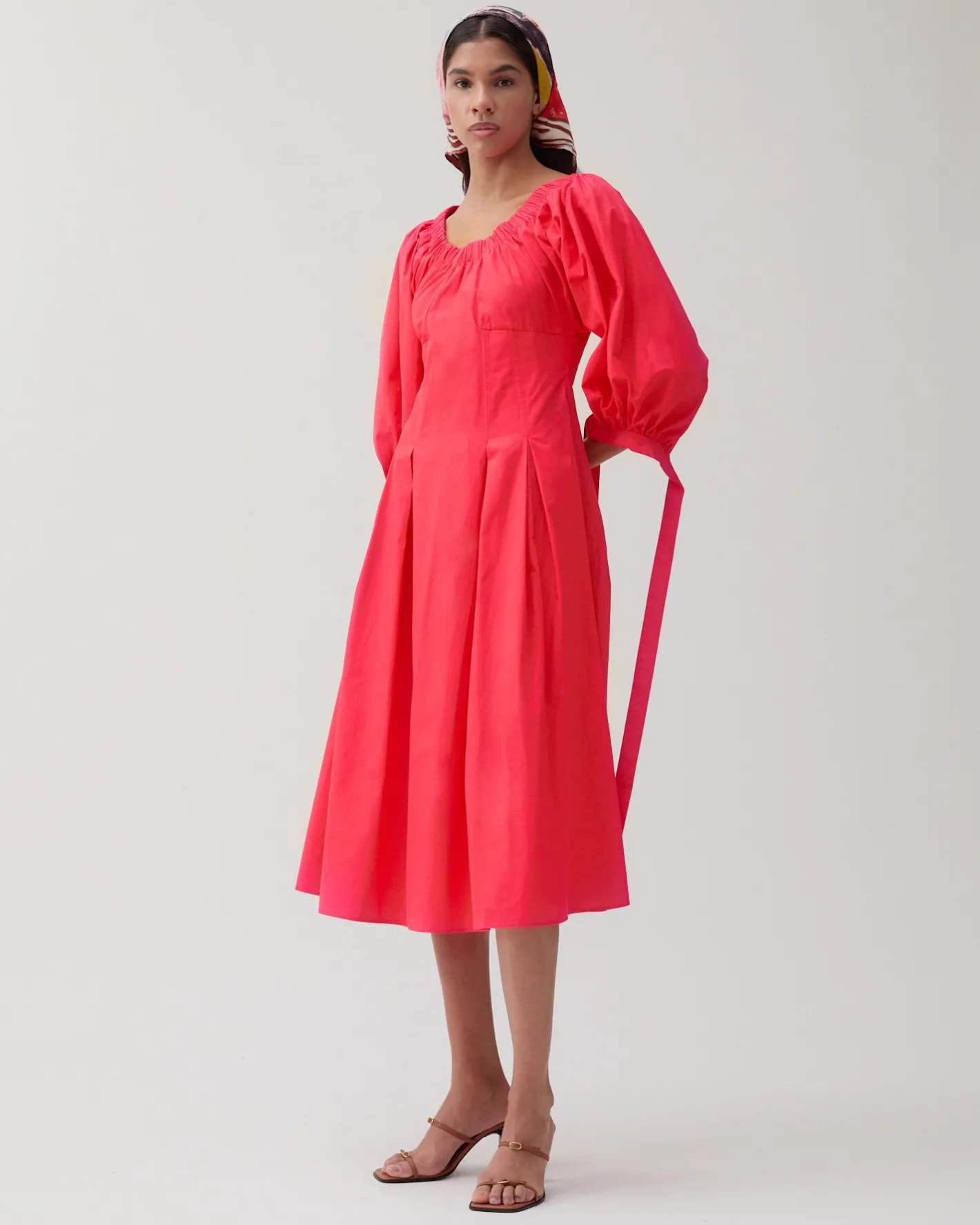 Discount Greta Dress Organic Cotton Red Dresses | Clothing