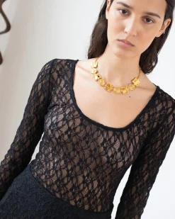 Online Hadley Top Lace Black T-Shirts & Tanks | Clothing